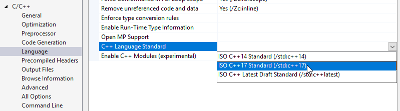 vs cpp17