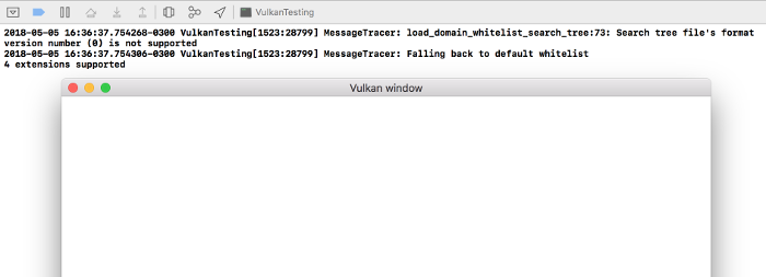 xcode output